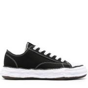 Mihara Yasuhiro Svart Canvas Låg Topp Sneaker Black, Dam