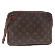 Louis Vuitton Vintage Pre-owned Canvas kuvertvskor Brown, Dam