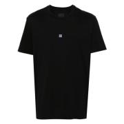 Givenchy Svart Slim Fit T-shirt Black, Herr