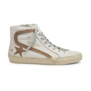 Golden Goose Vita Sneakers Slide Design Läder White, Dam