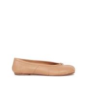 Maison Margiela Svart Ballerina Platta Skor Elegant Stil Brown, Dam