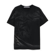 Alexander Wang Stiliga Unisex T-shirts & Polos i Svart Black, Herr