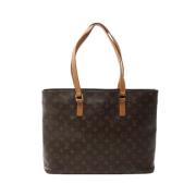 Louis Vuitton Vintage Pre-owned Canvas louis-vuitton-vskor Brown, Dam