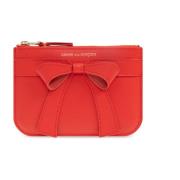 Comme des Garçons Läderpåse Red, Unisex