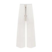 Moncler Vida Ben Bomullsbyxor av Rick Owens White, Herr