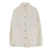 Jil Sander Elegant Modeuttalande Beige, Dam