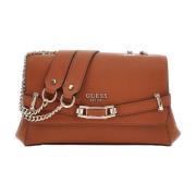 Guess Kamel Syntetisk Dam Crossbody Väska Brown, Dam