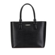 Burberry Vintage Pre-owned Laeder totevskor Black, Dam