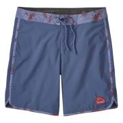 Patagonia Hydropeak Scallop Shorts Blue, Herr