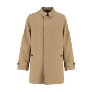 Sealup Klassisk Teknisk Tyg Mackintosh Kappa Beige, Herr