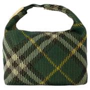 Burberry Nylon handvskor Green, Dam