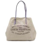 Louis Vuitton Vintage Pre-owned Canvas louis-vuitton-vskor White, Dam