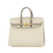 Hermès Vintage Pre-owned Laeder handvskor Beige, Dam