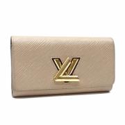 Louis Vuitton Vintage Pre-owned Laeder plnbcker Beige, Dam