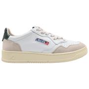 Autry Låga Läder Sneakers Vit Mount White, Herr