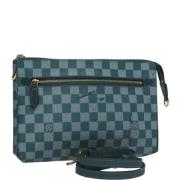 Louis Vuitton Vintage Pre-owned Canvas louis-vuitton-vskor Blue, Dam