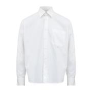 MM6 Maison Margiela Bianco Ss25 Herrskjortor White, Herr