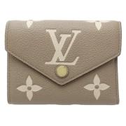 Louis Vuitton Vintage Pre-owned Laeder plnbcker Beige, Dam