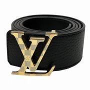 Louis Vuitton Vintage Pre-owned Laeder skrp Black, Herr