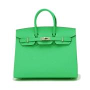 Hermès Vintage Pre-owned Laeder handvskor Green, Dam