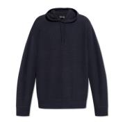 Emporio Armani Sweatshirt med logotyp Blue, Herr