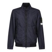 Stone Island Stilig Vinterjacka för Män Blue, Herr