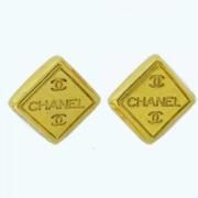 Chanel Vintage Pre-owned Metall chanel-smycken Yellow, Dam