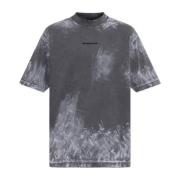 Balenciaga T-shirt med logotyp Gray, Herr