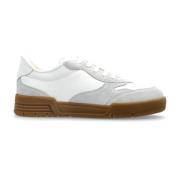 Moschino Lädersneakers White, Herr