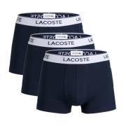 Lacoste 3-Pack Stretch Bomullsboxers Blue, Herr