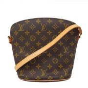 Louis Vuitton Vintage Pre-owned Canvas louis-vuitton-vskor Brown, Dam