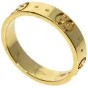 Gucci Vintage Pre-owned Guld ringar Yellow, Unisex