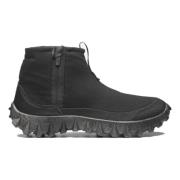 Salomon Svarta Snowclog Mid Tyg Sneakers Black, Herr