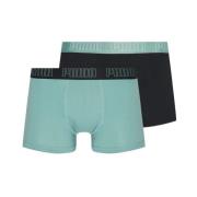 Puma Grön/Svart Sage Combro Basic Trunk Multicolor, Herr