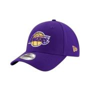 New Era Lila Lakers Logotyp Broderad Keps Purple, Herr