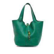 Hermès Vintage Pre-owned Laeder handvskor Green, Dam