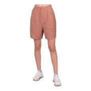 Edwin Mocha Mousse Lis Shorts Pink, Dam