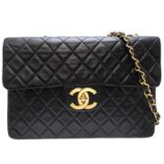 Chanel Vintage Pre-owned Laeder chanel-vskor Black, Dam