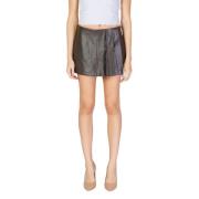 Only Brun Polyester Shorts Höst/Vinter Kollektion Brown, Dam