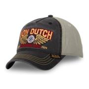 VON Dutch Broderad Eye Cap i Grå Gray, Herr