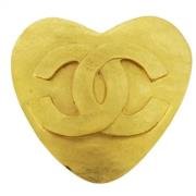 Chanel Vintage Pre-owned Metall chanel-smycken Yellow, Dam