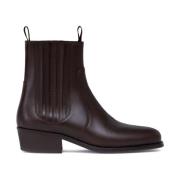 Lemaire Teck Chelsea Boots Brown, Herr