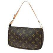 Louis Vuitton Vintage Pre-owned Canvas louis-vuitton-vskor Brown, Dam