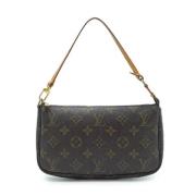 Louis Vuitton Vintage Pre-owned Laeder handvskor Brown, Dam