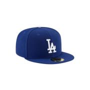 New Era Royal Dodgers MLB Team Keps Blue, Herr