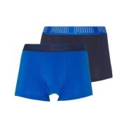 Puma Vårlov Basic Trunk Boxers Blue, Herr