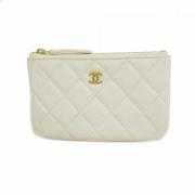 Chanel Vintage Pre-owned Laeder plnbcker White, Dam