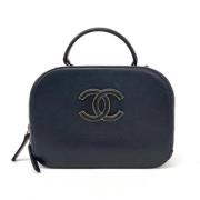 Chanel Vintage Pre-owned Laeder chanel-vskor Black, Dam