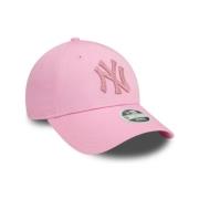 New Era Metallic Logo Yankees Keps Pink, Herr