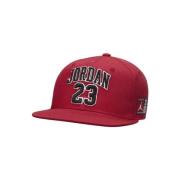 Jordan Röd Flatbrim Keps Red, Unisex